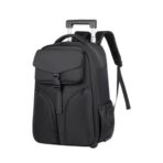 Nomira bags New Arrival 2026 Oxford Waterproof Anti-Theft Zipper Geometric Detachable Vacuum Backpack Trolley Bag Luggage Polyester 36-59L