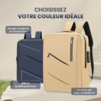 NomiraBags – Sac à Dos Grande Capacité Étanche, Voyage & Ordinateur (Homme & Femme – Image 5