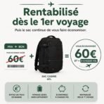 Nomira Compact – Original (Sac à dos cabine) - 60L | 8KG – Image 2